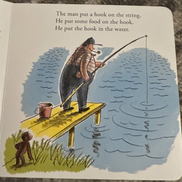 Sylilings Curious George Jack in the Box & two Curious George Books (Vintage) - Picture 4 of 15